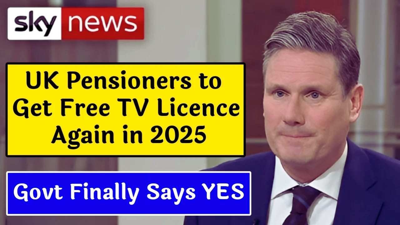 Free TV Licences for All UK Pensioners