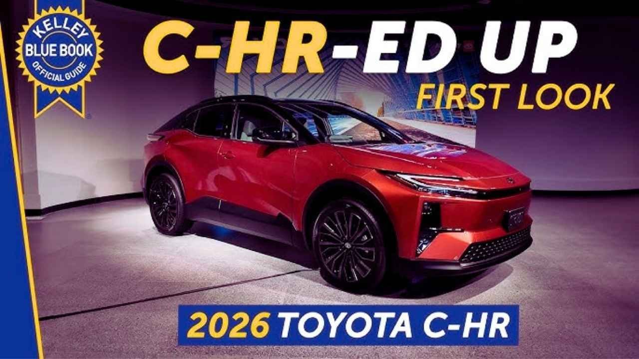 Toyota's Bold 2026 C-HR EV